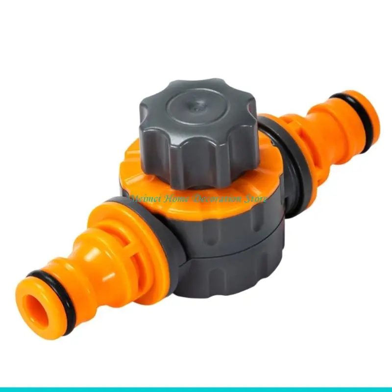 

H7BF Регулируемый запорный соединитель для садового шланга Поворотная конструкция Фитинг с высокой скоростью потока Подходит для