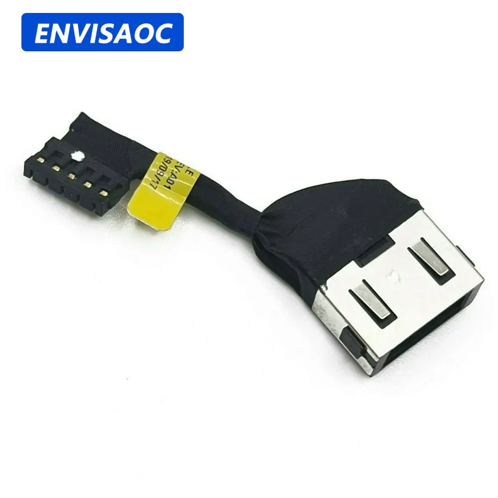 Cable de Alimentación CC OEM para Lenovo V130-15 V130-15IGM V330-15 V330-15ISK V330-15IKB V330-15ARR, Cable Flexible de Carga CC-IN para Portátil