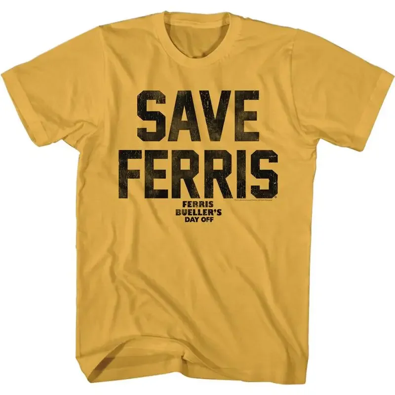 Ferris Bueller's Day Off 80's Movie Save Quote Men's T Shirt