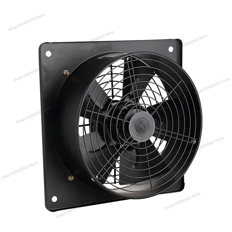 For square outer rotor axial flow fan 220v low noise high speed smoke exhaust fan strong industrial 380v
