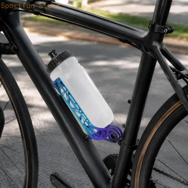 Folding Bike Bottle Cage Mount with Multiple Mounting Hole Camera Connection X7JD