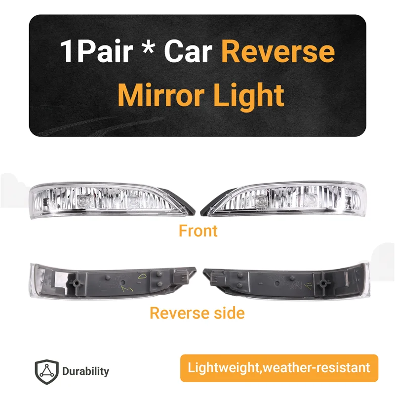 A58X-لهوندا أكورد 2008-2013 متوافق LED عكس مرآة ضوء سيارة مرآة الرؤية الخلفية بدوره إشارة 34350-SJA-G02 34300-SJA-G02 #3