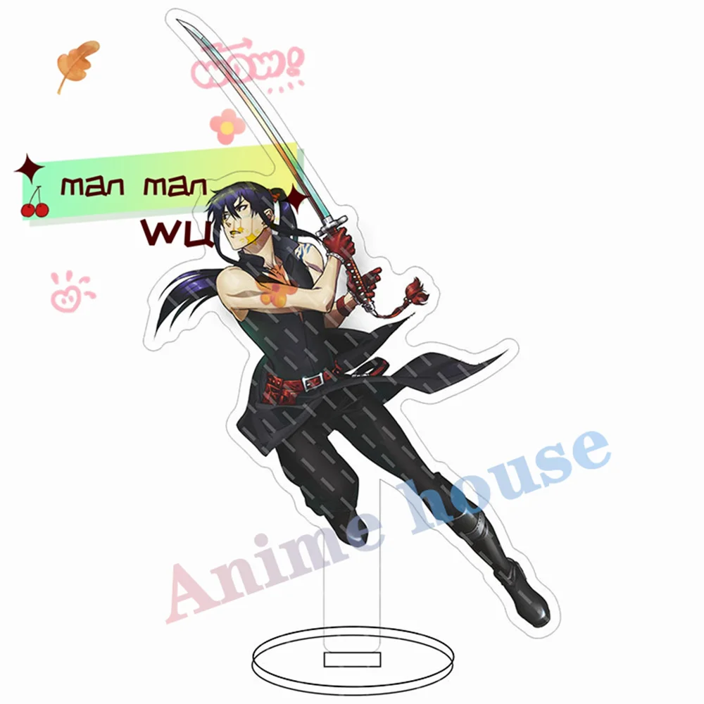 Anime D.Gray-Man Figure Acrylic Stand Model Toys Allen Walker Yu Kanda Action Figures Decoration Decorations Fans Gifts