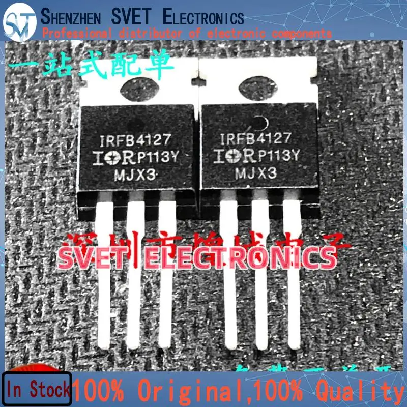 10PCS-50PCS  IRFB4127  TO-220 MOS  200V 76A  Original In Stock Fast shipping