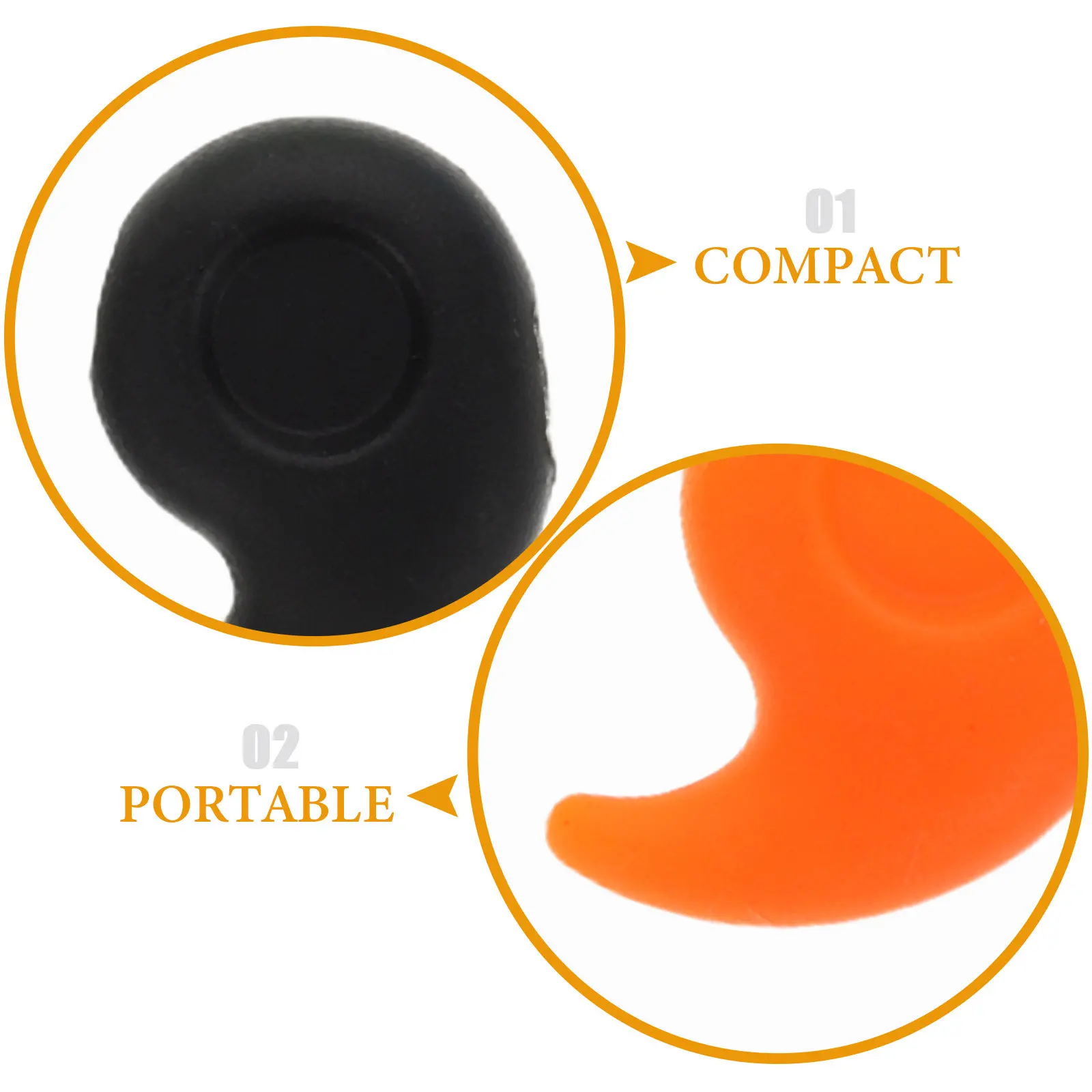 12Pairs Ergonomic Silicone Glasses Ear Grips Anti-Slip Soft Eyewear Holders Comfortable Non-Slip Ear Cushions for Sunglasses
