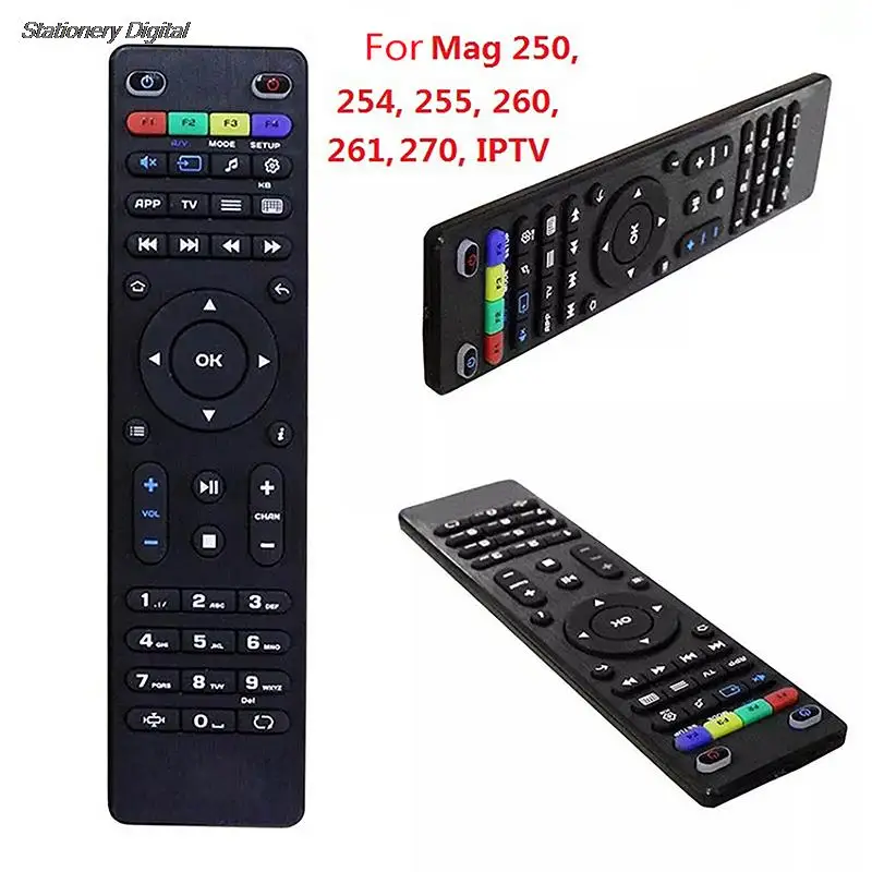 صندوق التلفزيون mag254 التحكم عن بعد لاستبدال ماج 250 / 254 / 255 / 260 / 261/270 ، فك التشفير