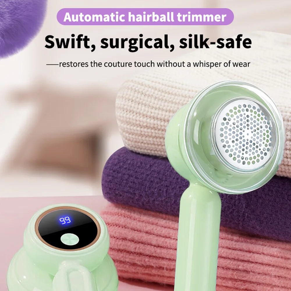 

Lint Remover USB Charging Electric Pellet Machine Hair Ball Lint Trimmer Portable Electric Clothes Lint Machine High-speed Moto