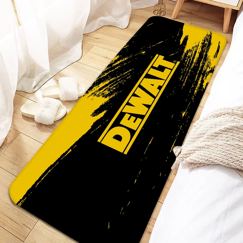 

Electric Tool Box D-Dewalts Door Mat Entrance Non-slip Washable Kitchen Carpet Living Room Hallway Rugs Bathroom Bath Door Mats