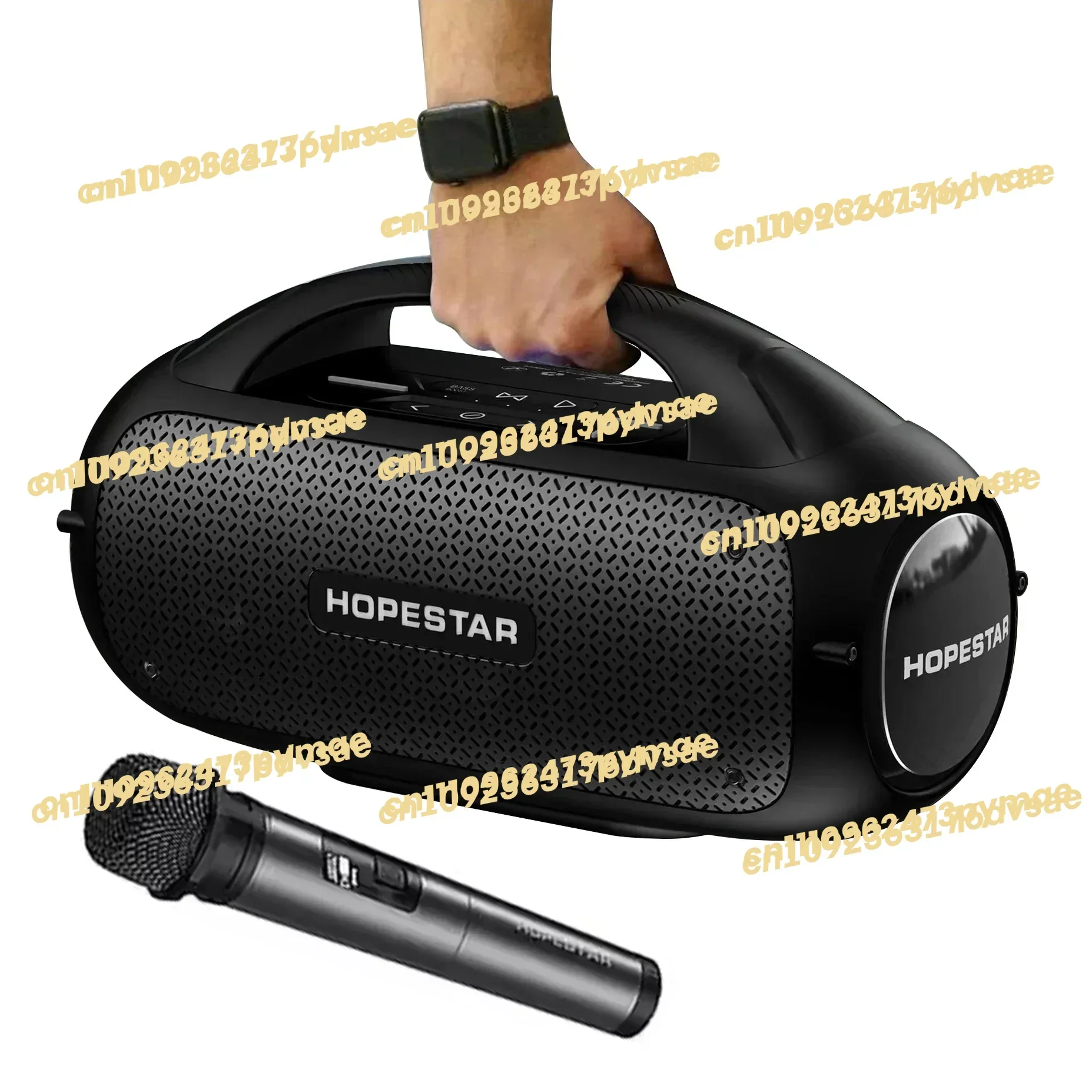 NEW Hot Selling Multifunctional 80W IPX6 Wireless Speaker Outdoor Subwoofer Waterproof Party High Power Portable With Microphone