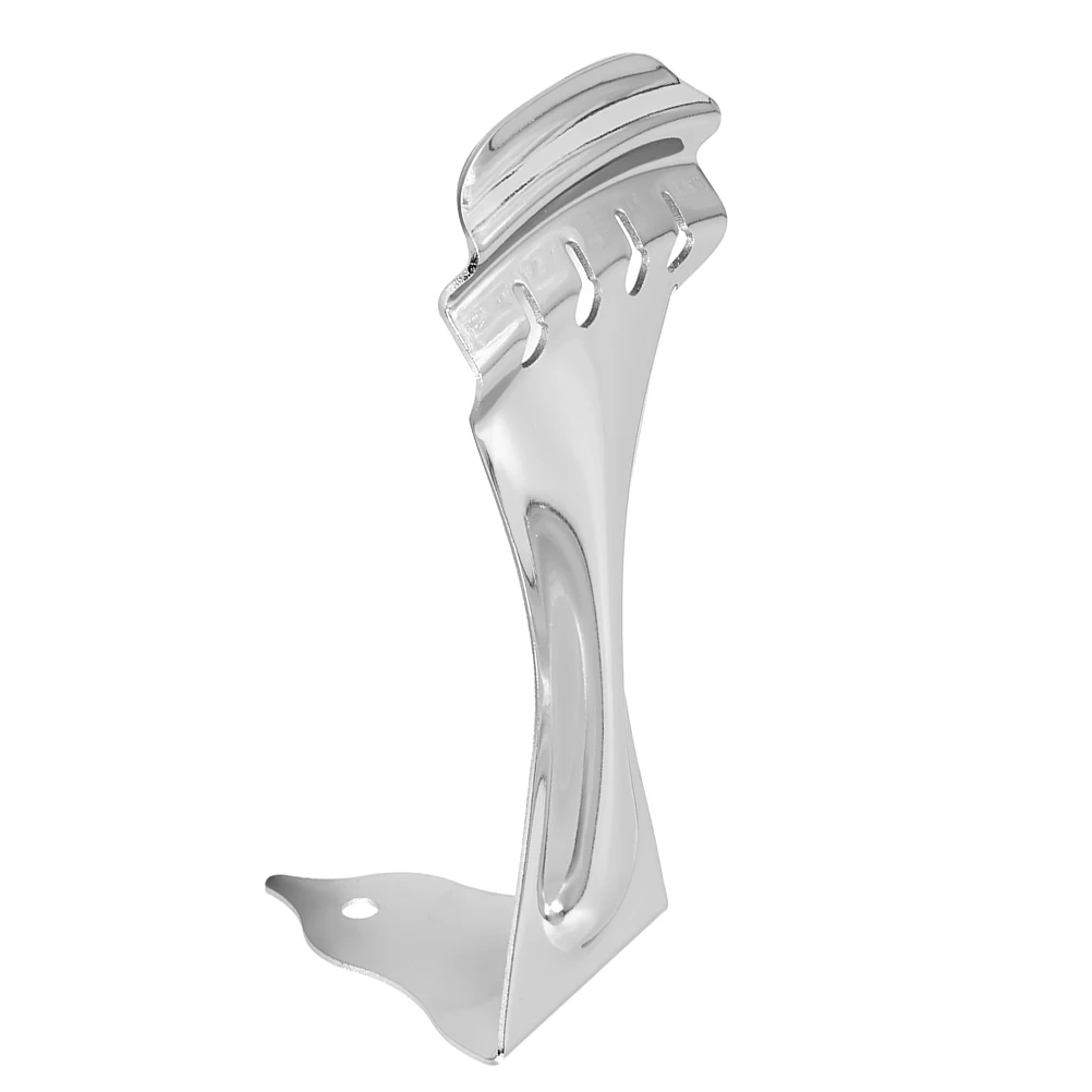 

Four String Tailpiece Electric Guitar Tailpiece Replacement Silver Resonator Metal Bridge Electric Guitar Accessories