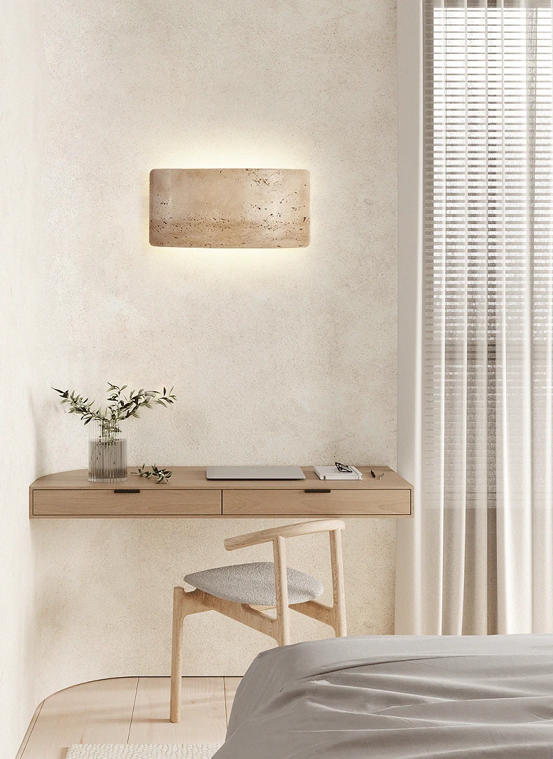 Natural Stone LED Wall Light Atmosphere Sconce