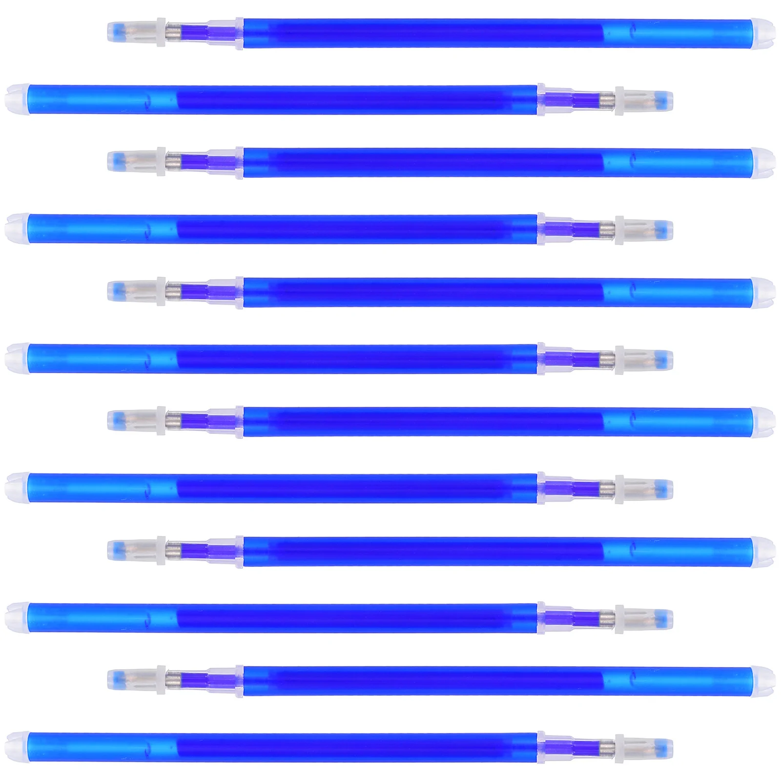 100Pcs Heat Erasable Sewing Marker Pen Refills High Temperature Disappearing Ink Fabric Pens Refills for Quilting