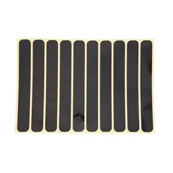 Motorcycle Sticker Reflective Gear Reflective Black Stickers Motorcycle Reflective Tape for Helmet Cars Trailers Bikes premium ﻿