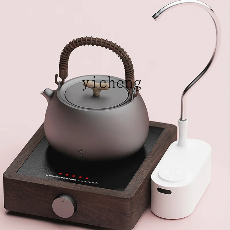 

ZF Pure Titanium Tea Brewing Pot Tea-Making Sets Boiling Water Outdoor Electric Ceramic Water Boiling Kettle