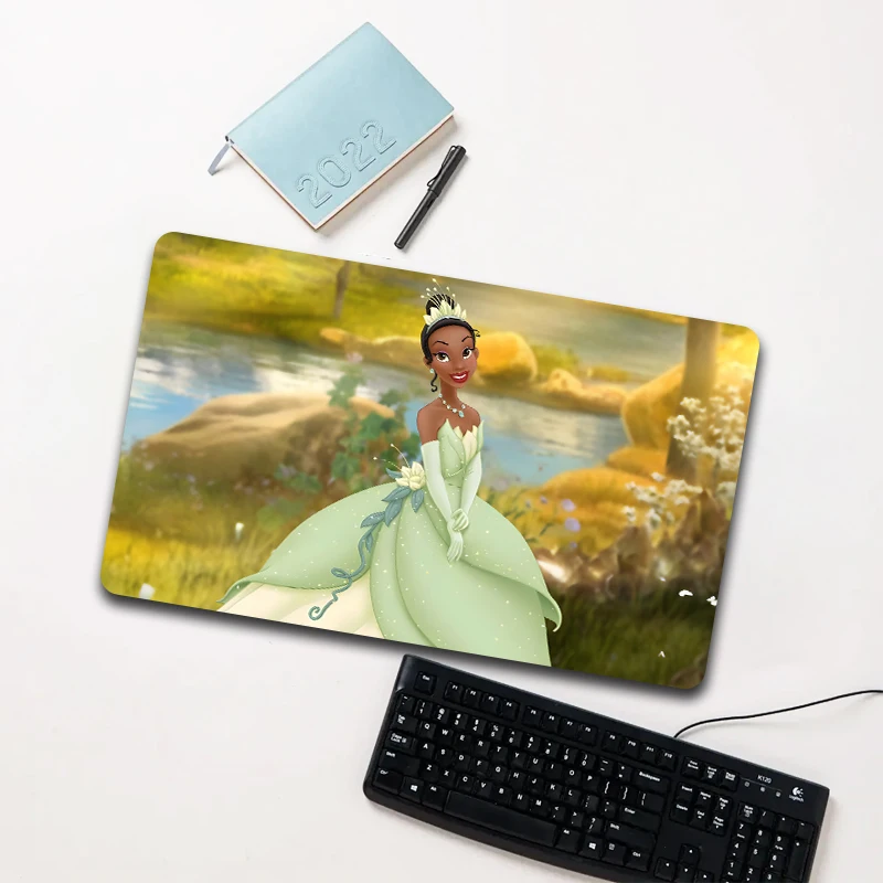 

Disney Princess Tiana Mouse Pad Large Non-slip Waterproof Desk Mat for Laptop Office