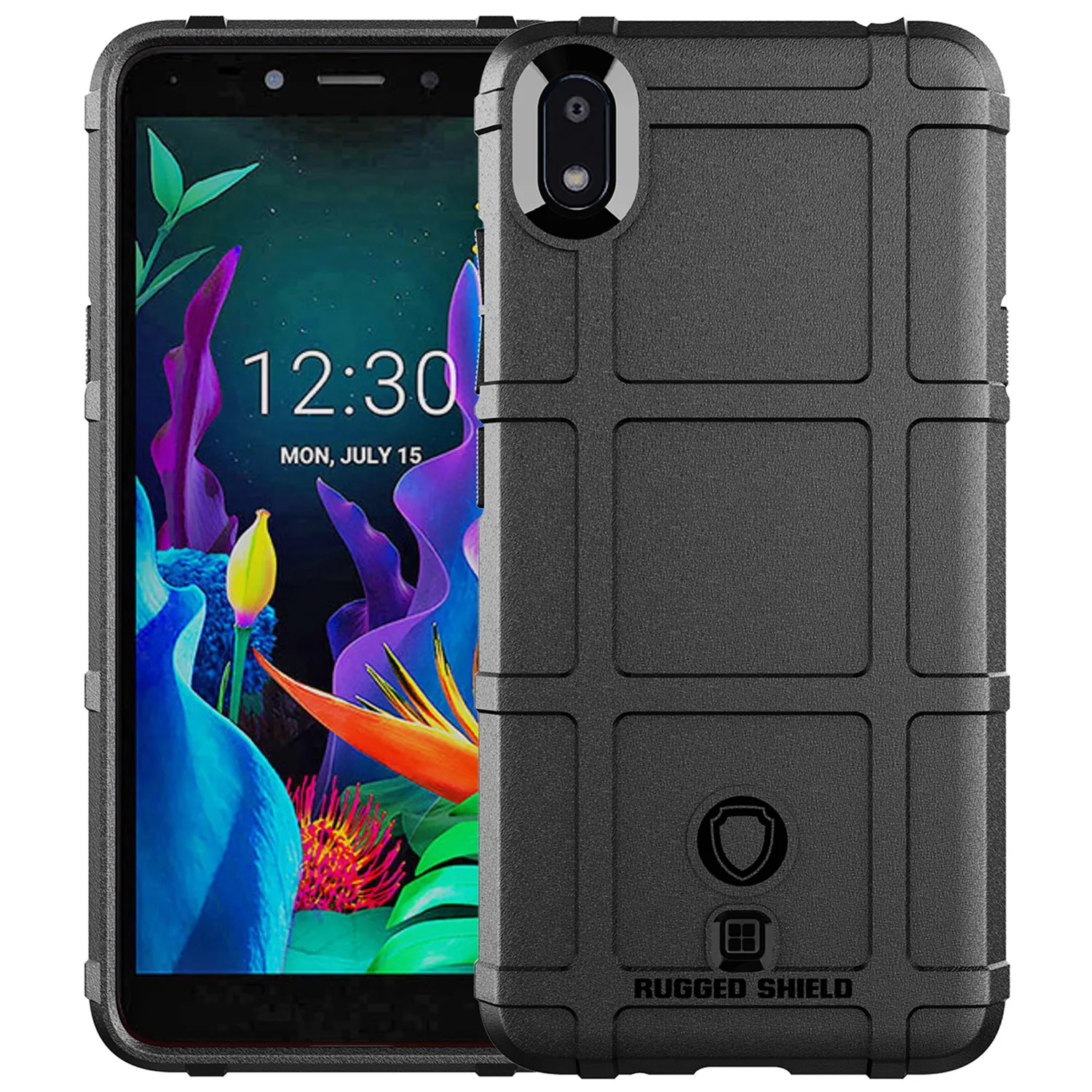 Shield Case For LG K20 2019 K12+ k12 max K12Prime Solid Tactical Silicone Cover for lg k30 2019 k12 plus k40 Shockproof Funda