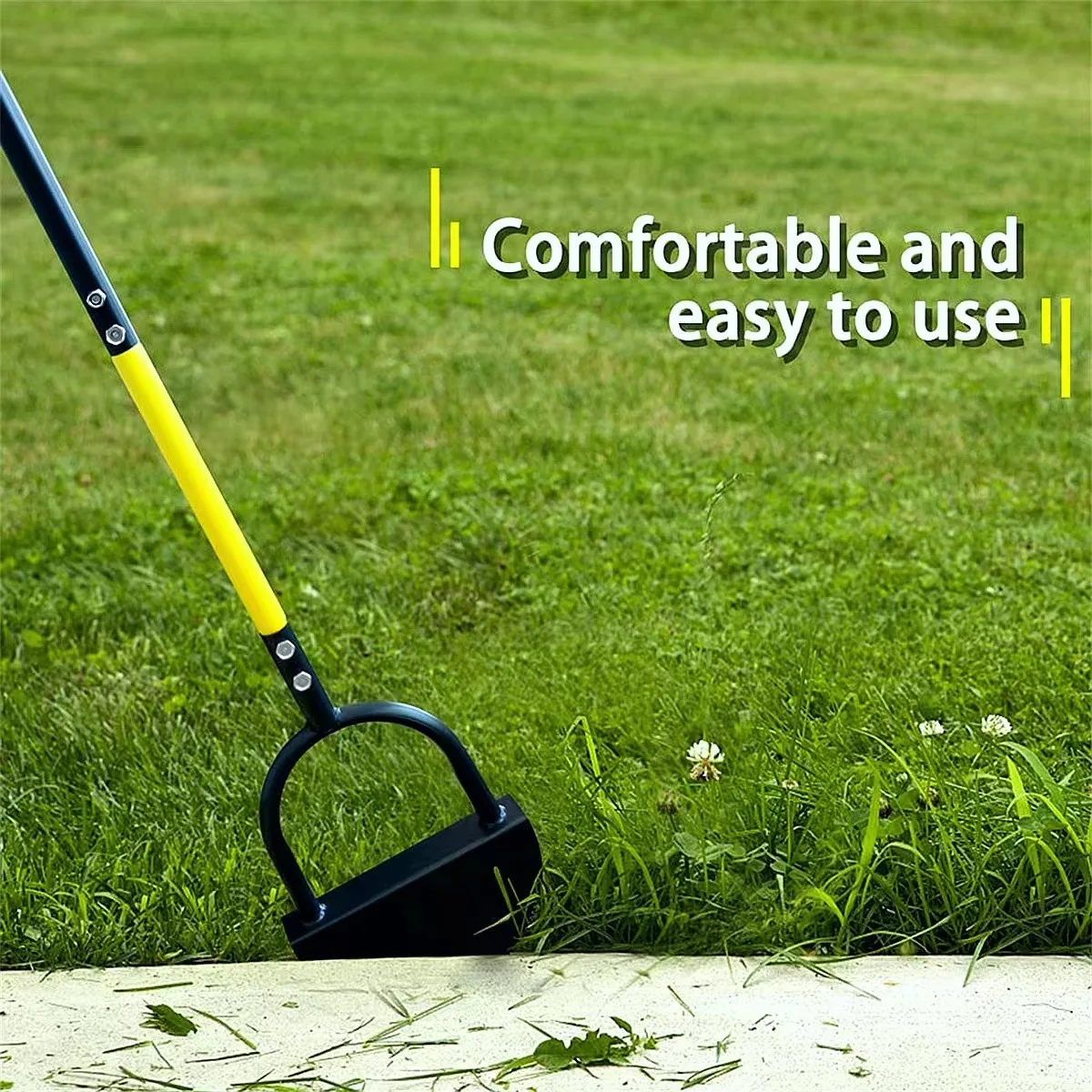 Manual edge trimming shovel for gardening tools, crescent shovel, lawn edge trimming shovel, edge trimming tool shovel