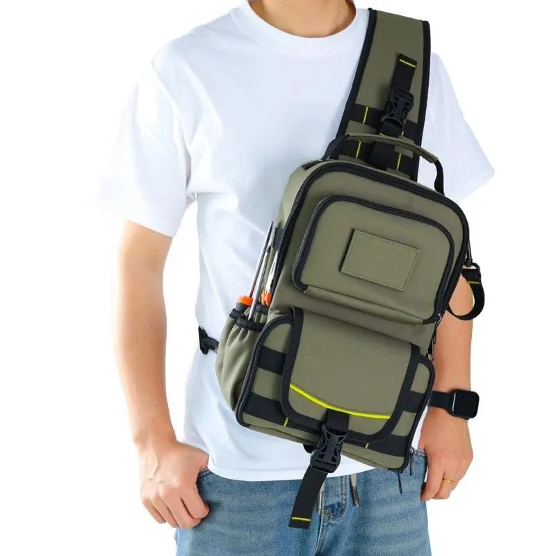 for Multi-functional Magnetic Tool Bag Oxford Cloth Outdoor Repair Master Installation Woodworking Electrician Hardware Tools