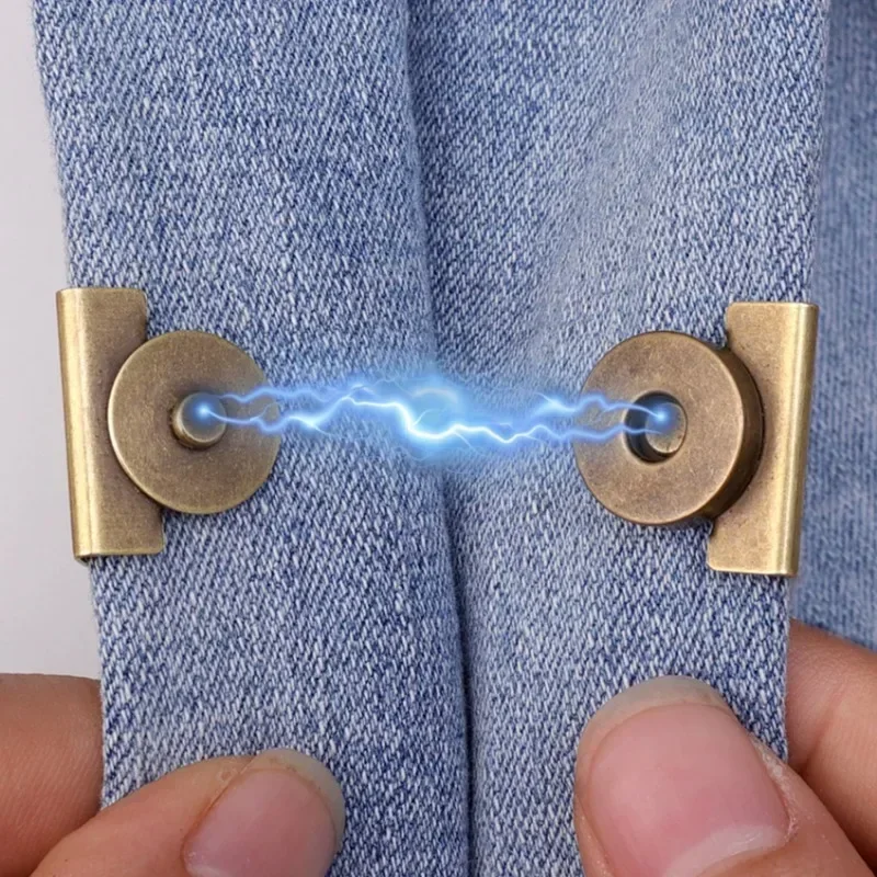 DIY حقيبة مشبك مغناطيسي حقيبة يد متعدد الألوان التماس الحرة السلس المشبك الملابس زر معدني مغناطيس قوي أبازيم حقيبة الملحقات #3