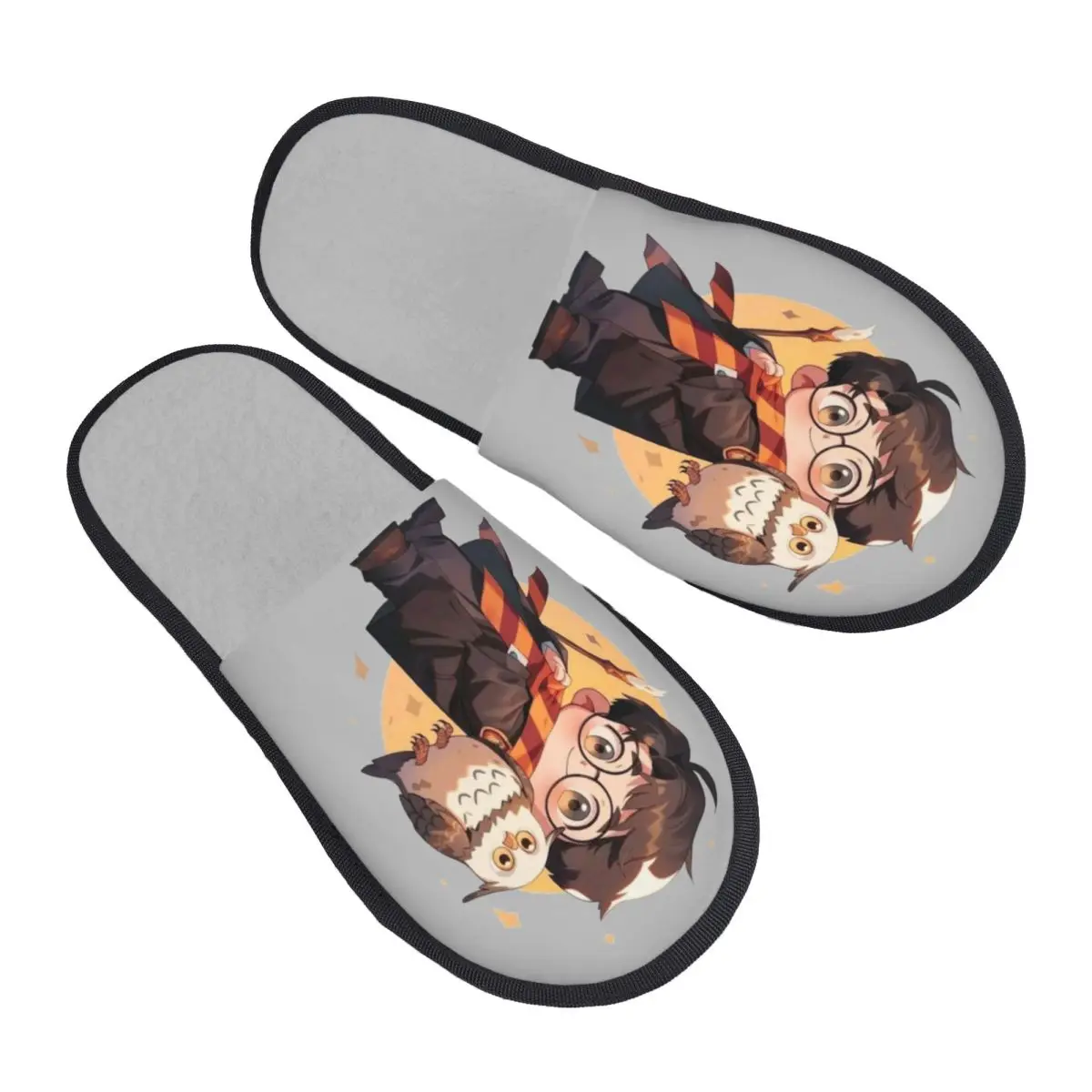 

Изготовленные на заказ мягкие тапочки из фильма H-Harrys с эффектом памяти, женская домашняя обувь для отеля