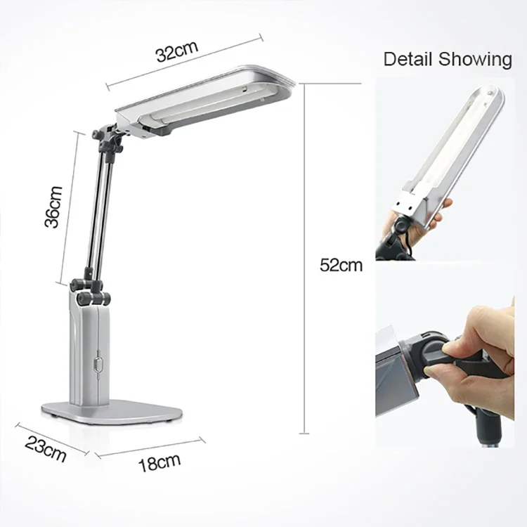 Single 27W Replaceable U-shaped Tube Lamp 5500K-6500K Diamond Grading Daylight Lamp Diamond Assorting Lamp 220V