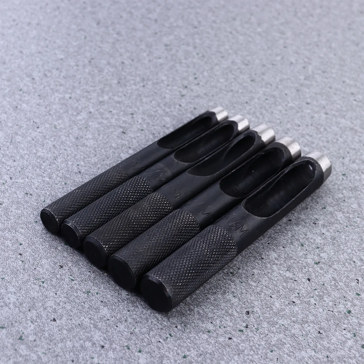 

5Pcs Punch Hollow Professional Belt Hole Cutter Size 6-10mm DIY Leathercraft Puncher Set Belt Hole Punch