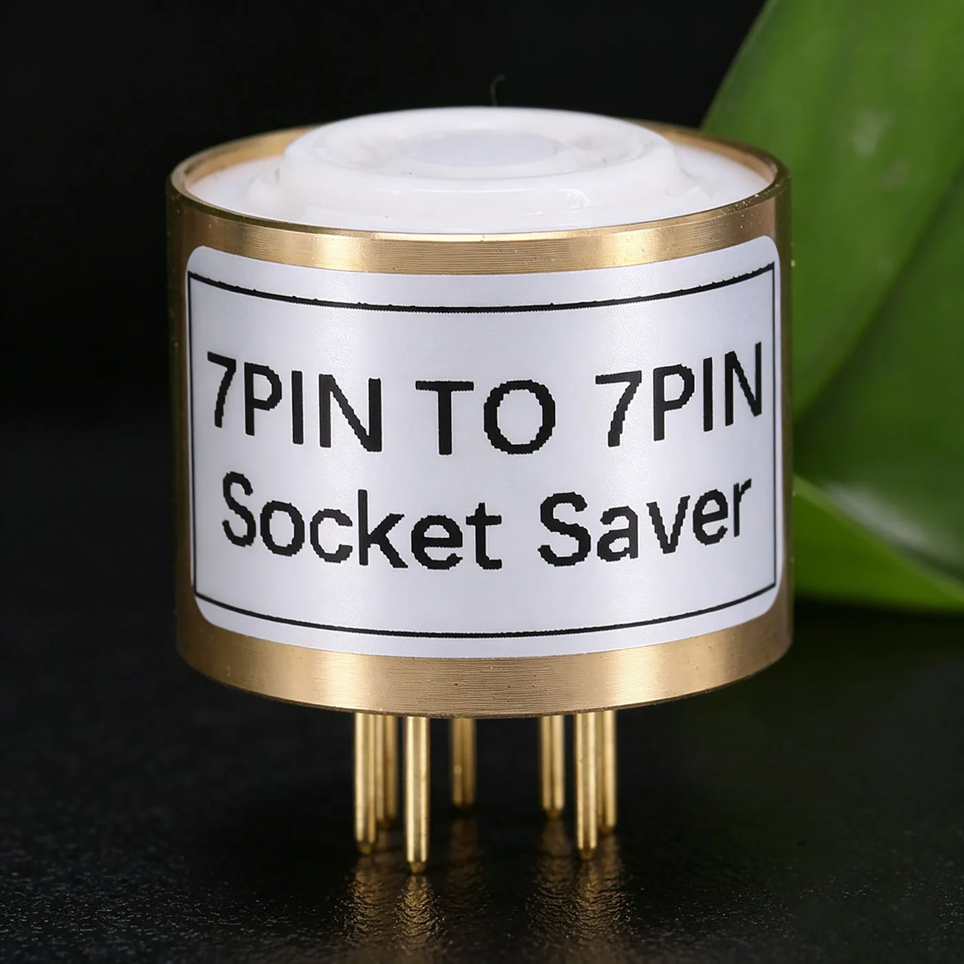 1PC 7Pin Tube Socket Saver Test Socket For 6AU6 6AQ5 6X4 6J1 6J2 6J3 6J4 6J5 6Z4 Amplifier Tube Socket Saver