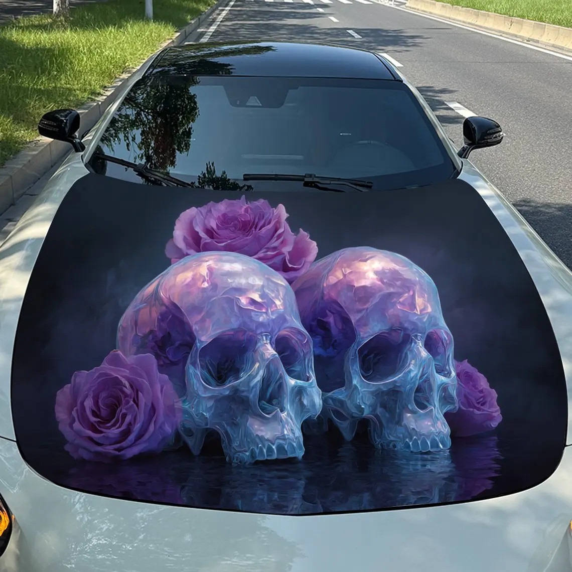 Car Decals Skulls W…