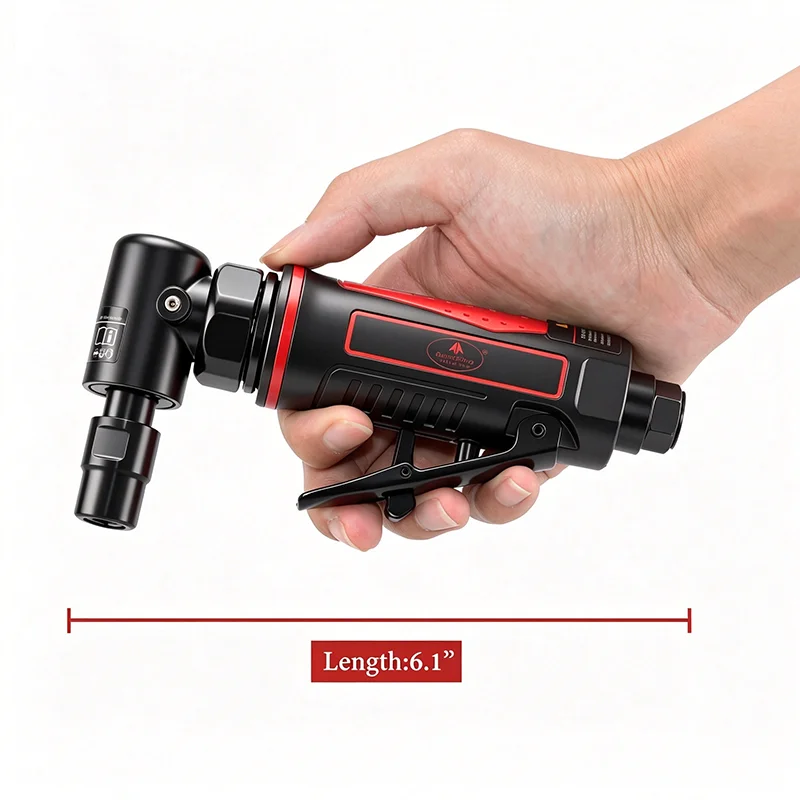 Aeropro AP17315 1/4'' Air-Powered Angle Grinder  Air Angle Die Grinder for Grinding Cutting Polishing 90 Degree 20000 RPM
