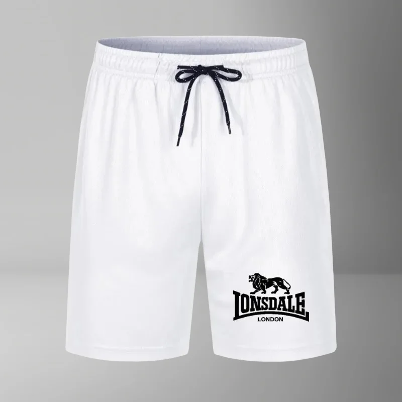 Pantalones cortos deportivos transpirables informales de verano para hombre, pantalones de playa para correr a la moda, pantalones Chino ligeros y cómodos para correr