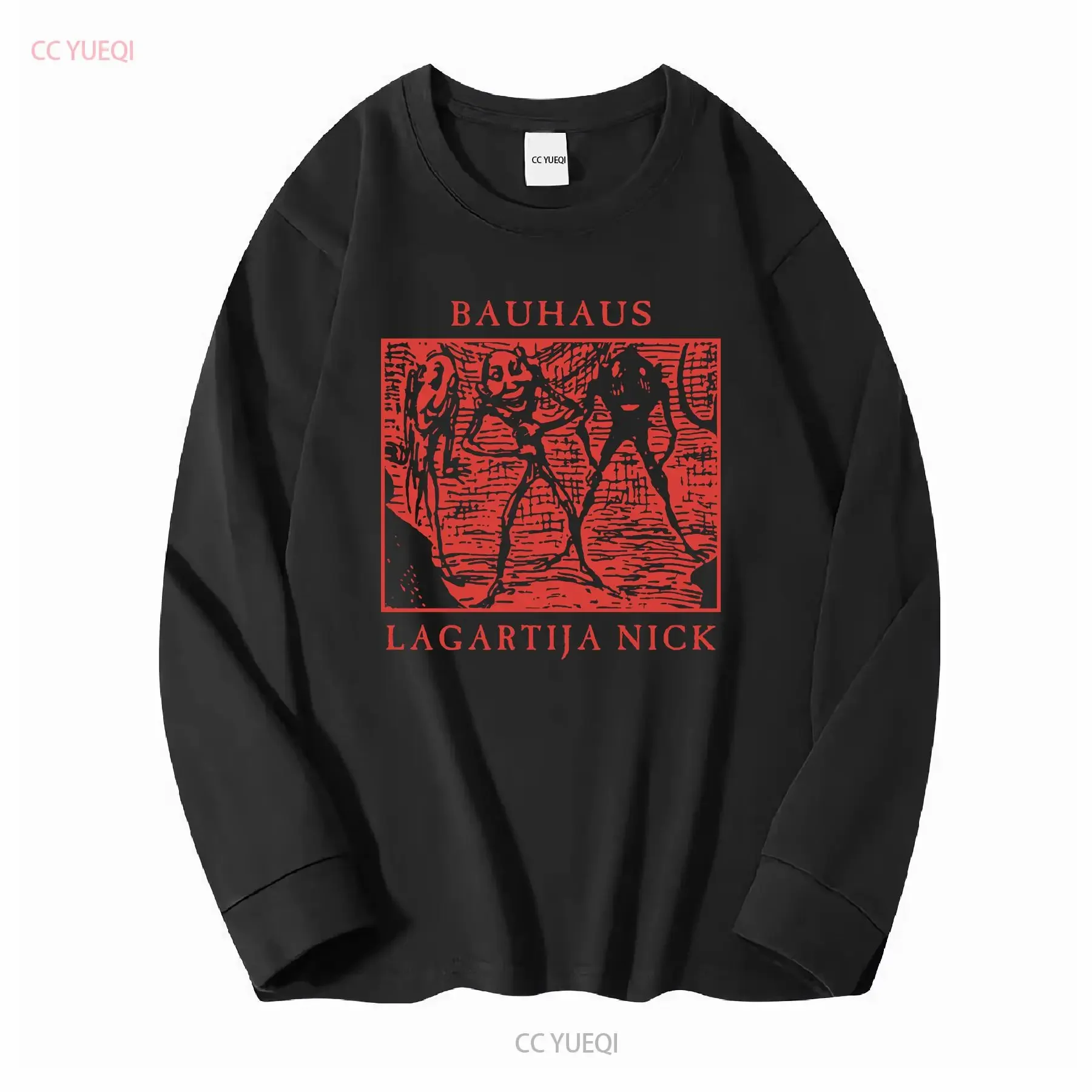 Vintage 80s Bauhaus Lagartija Nick T Shirt L Peter Murphy Joy Division Goth Rock vintage Washed designer clothes Slightly - view 3