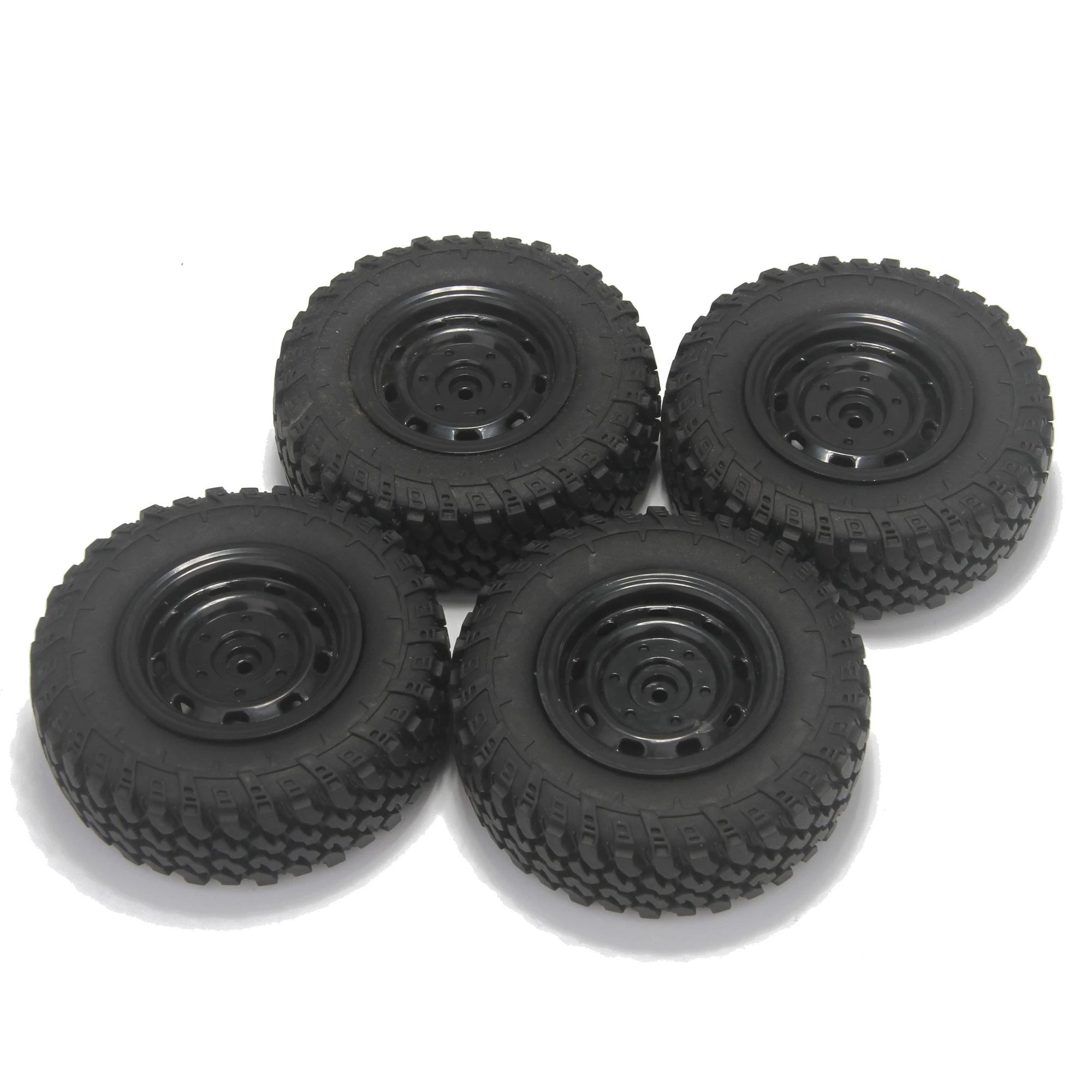 4PCS/lot 73mm Crawler Off Road Rubber Tires Wheel 5mm Hex for RC Car MN99 MN98 MN82 WPL C24-1 B36 D12 C64 D74-1 Upgrade Parts