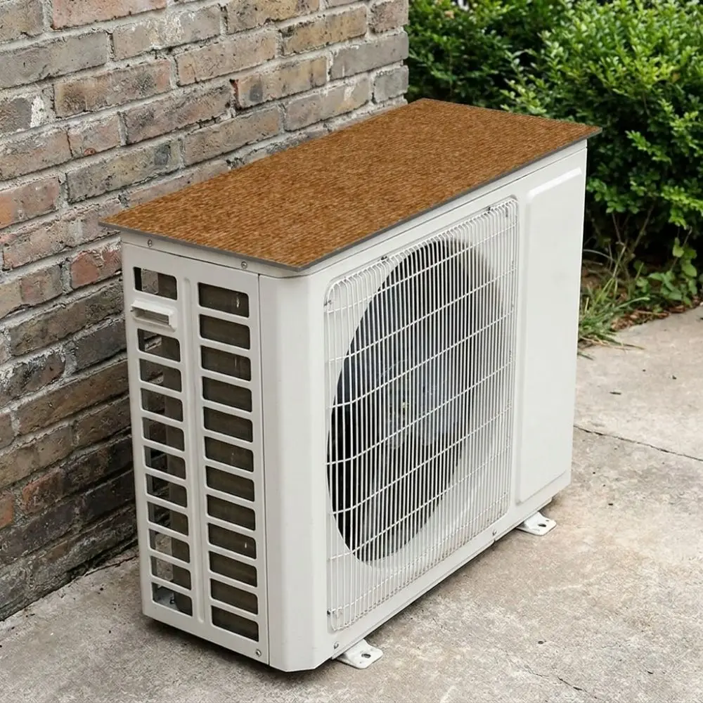 Waterproof Air Conditioner Cover Soundproof Rainproof Noise Reduction Pad Weatherproof Self-Adhesive Dust-proof Cover Ac Unit