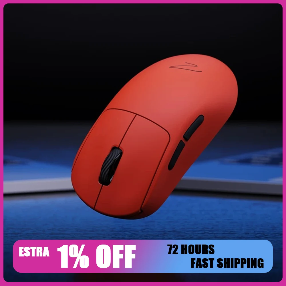 Zaopin Z2 Wireless Mouse Three Mode Connection PAW3950 Engine Sensor Game Mouse 8000HZ Rate Of Return Light Weight For Gifts
