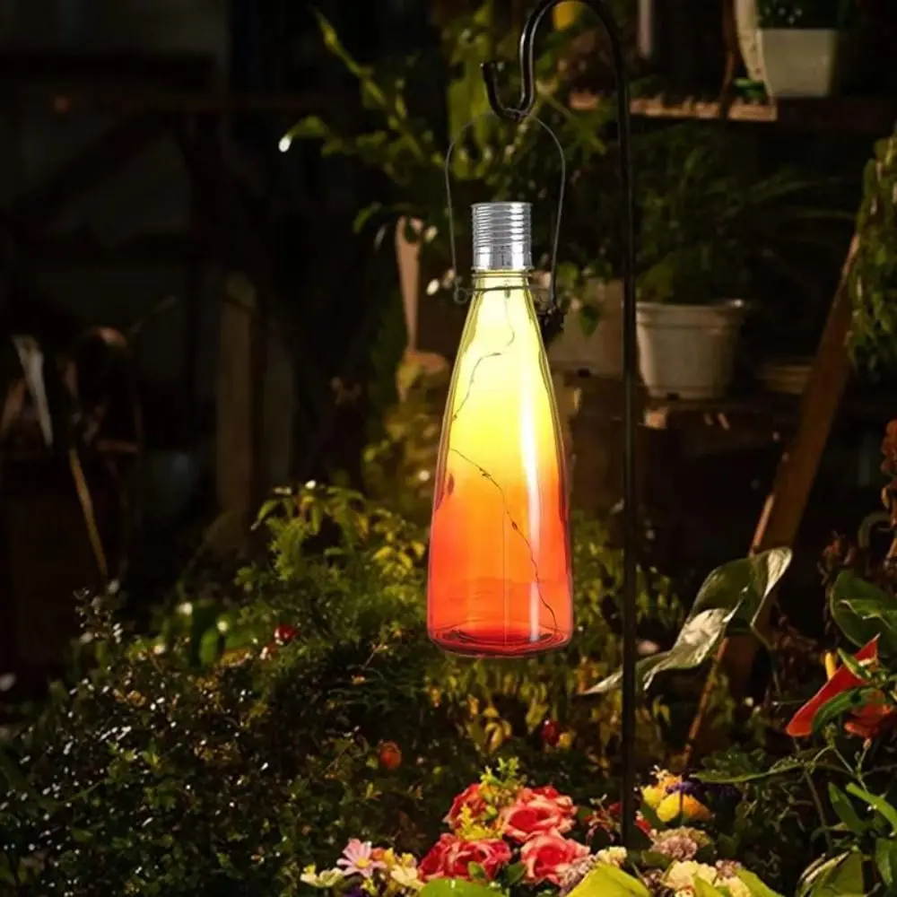 

Creative Design Outdoor Solar Lantern Light With Handle Solar Powered Solar Garden Lights Waterproof Decorative