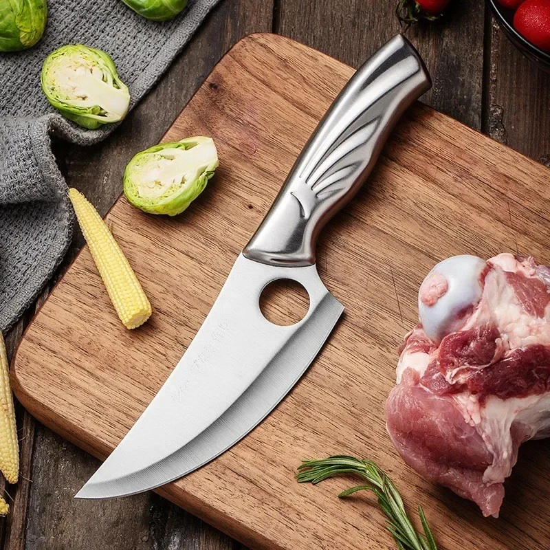 Stainless steel kitchen knife, boneless meat cutting, vegetables, professional high hardness bone removal knife kitchen utensils