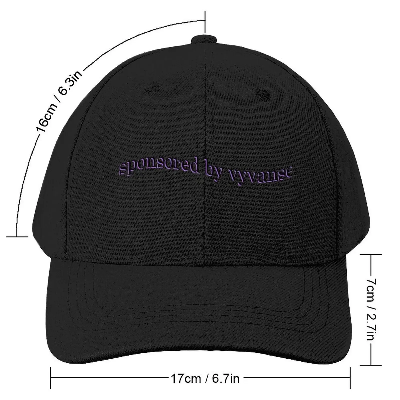 sponsored by vyvanse Sticker Baseball Cap Christmas Hat fashionable Sun Hat For Children Trucker Cap Girl'S Hats Men's