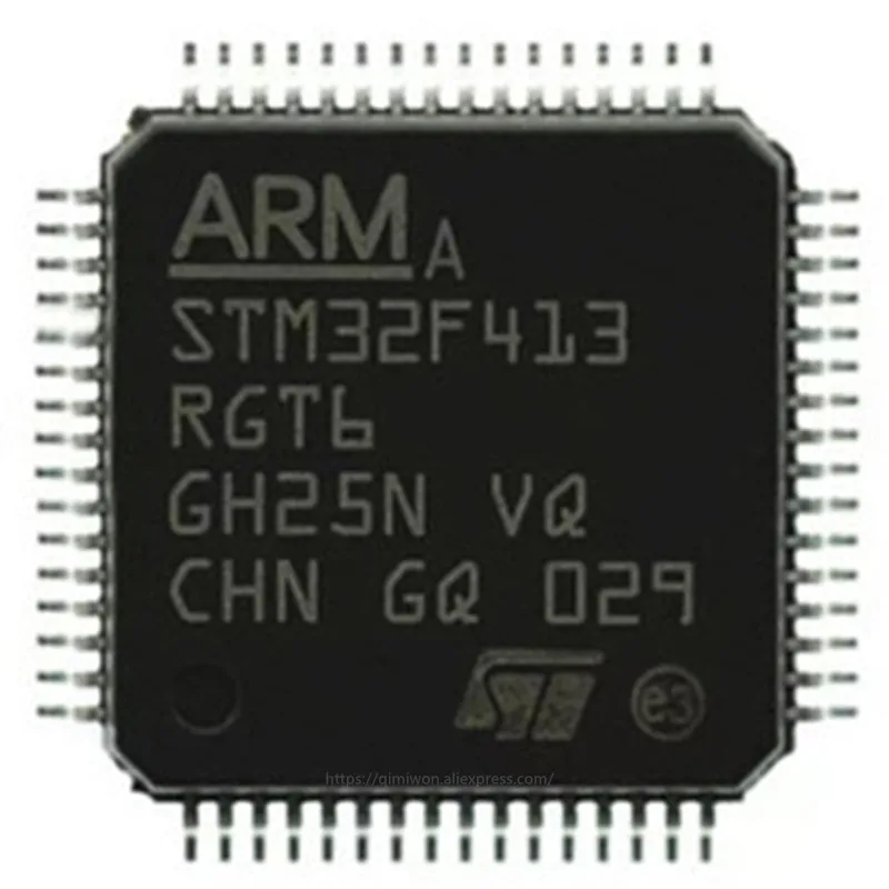 STM32F413RGT6 STM32F413RG STM32F413R STM32F413 STM32F STM32 STM IC MCU Chip LQFP-64 em estoque 100% novo