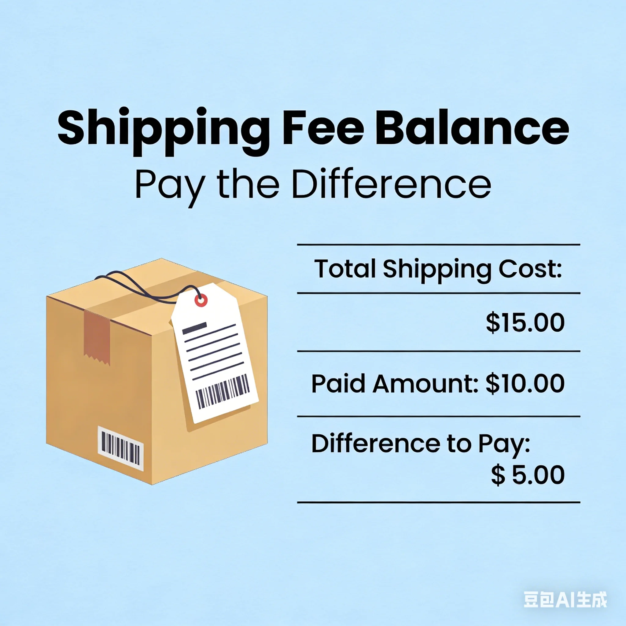 Hilegu Parts Shipment Freight Link / Additional Charges Please Pay Here