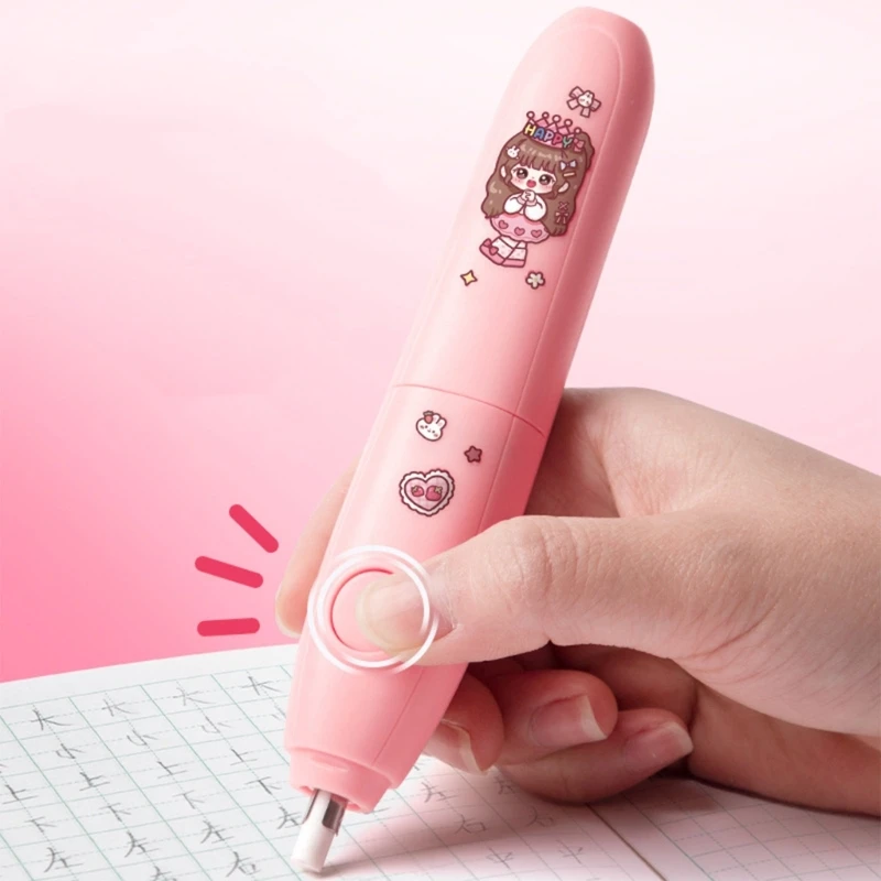 448f電気鉛筆消しゴム実用的な電気消しゴム学用品文房具ギフト