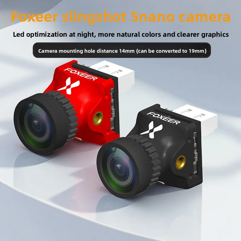 

НОВЫЙ FOXEER Slingshot 5 NANO: Гоночная камера для передачи изображения (1000 линий), опционально со стандартной шкалой