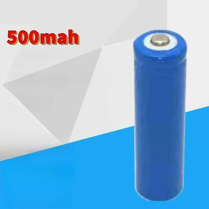 10PCS For 14500 Lithium Battery 3.7V Rechargeable 500mAh 600mAh 800mAh Power Supply for Mouse Electric Toothbrush