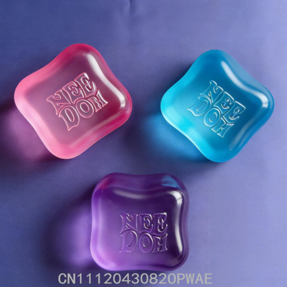 

2026 Needoh Nice Cube Sensory Stress Reliever Fidget Tool for Anxiety & Focus Desk Sensory Cube for Adults & Kids