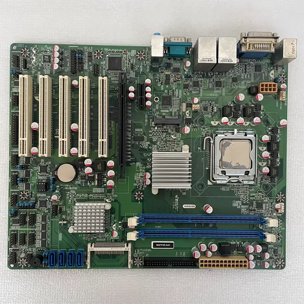 

Industrial motherboard with dual net-work ports NAF91R-G41