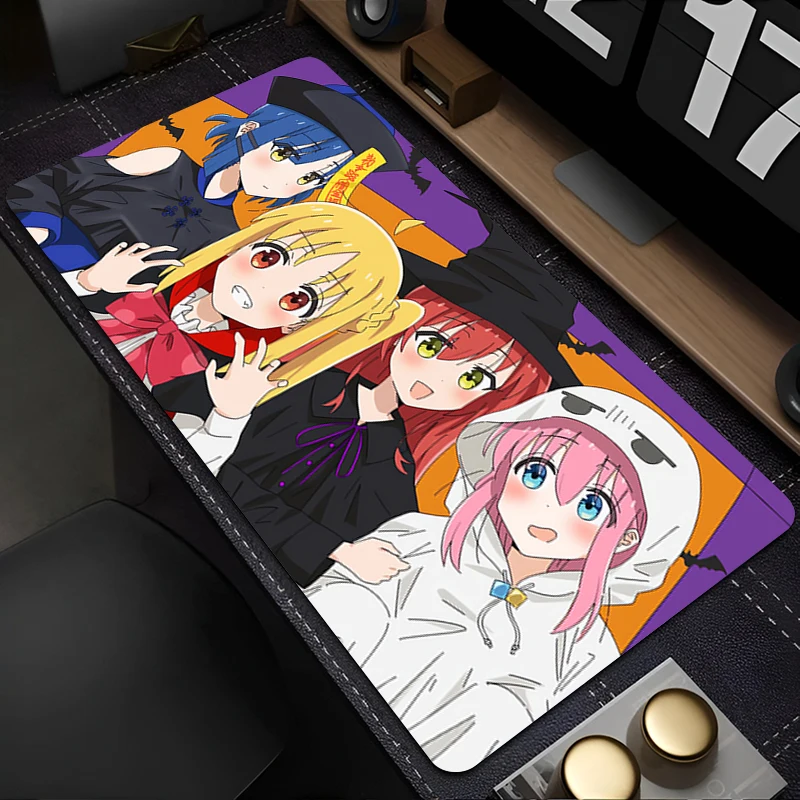 

Mousepad Laptop Mouse Pad Office Accessories PC HD Keyboard Pad Rubber Cup Mat Soft Mouse Mat B-bocchi The R-rock Large Desk Mat