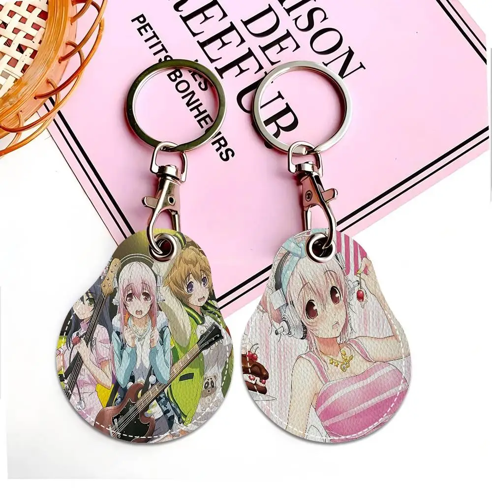 سوبر S-سونيكو مانغا أنيمي حامل بطاقة الوصول الغطاء الواقي مصعد القرب حافظة بطاقات الحيوانات الأليفة مكافحة فقدان جهاز تعقب #2