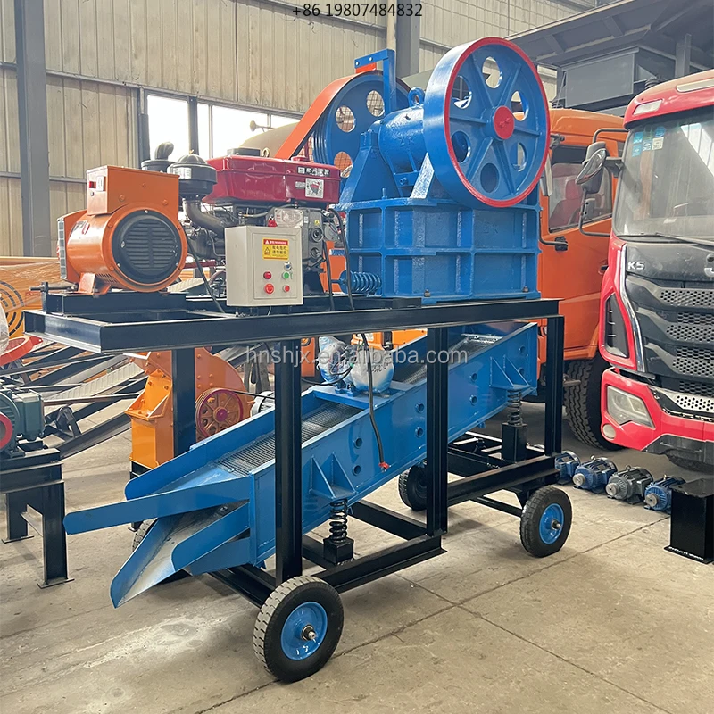 Small Rock Jaw Crusher, Coarse Crushing Granite Pebbles Hard Stones Aliexpress Hot