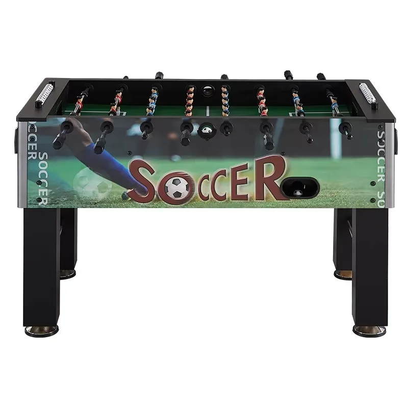 【Best-selling】Hot Selling Heavy  Colorful Printings 5FT Adult Soccer Table Baby Foot Foosball Games Table