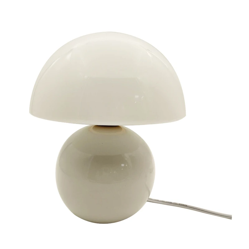 

Mushroom Lamp Table Bedside Nightstand Lamp For Bedroom Cute Mini Mid Century Modern Lamp Dimmable