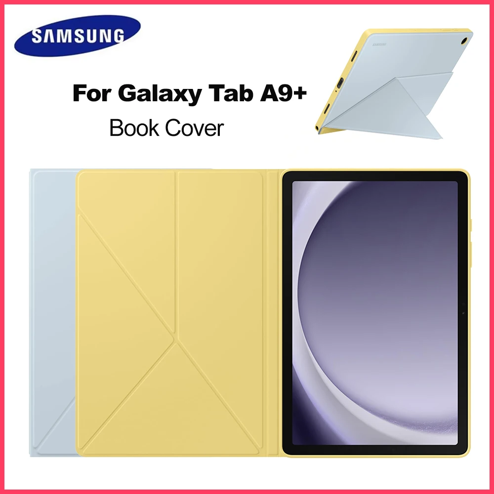 

Оригинальный чехол для книги SAMSUNG Galaxy Tab A9 + для Galaxy A9 +, защитный чехол для планшета, складная подставка, чехол для книги